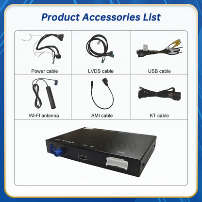 Carplay Wireless Android Auto interface For Audi A3 S3 2013-2018