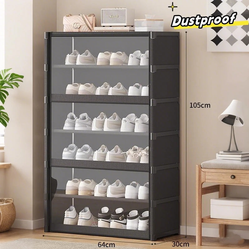 Large Dustproof Shoe Rack