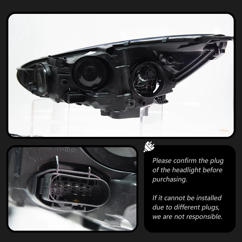 2015-2018 Focus LED Xenon Headlights