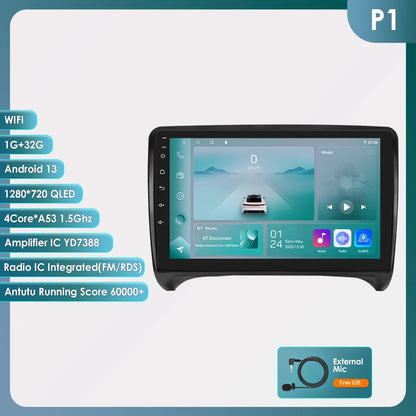 CarPlay Android Auto radio For Audi TT MK2 8J 2006-2014