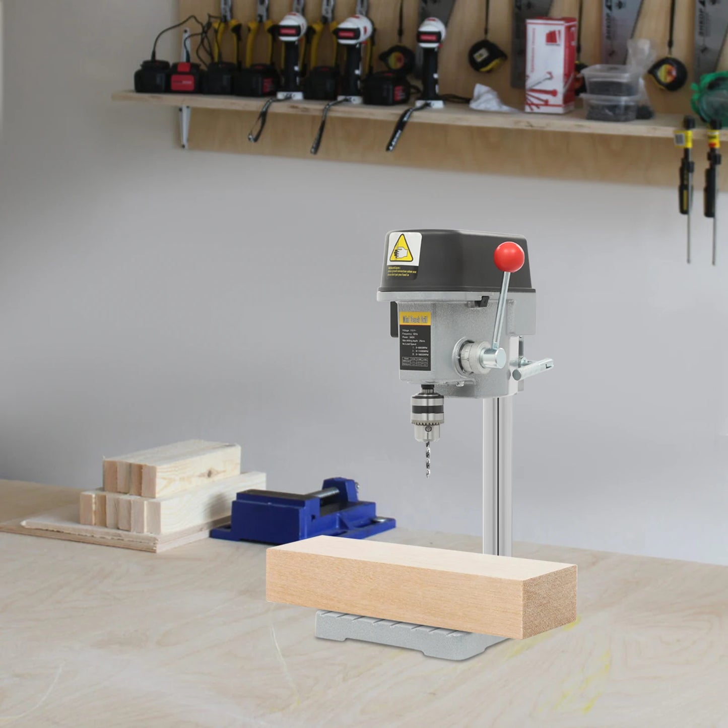 Mini 340W Powerful Bench Drill Press