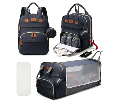 3 In 1 Diaper Bag Backpack
