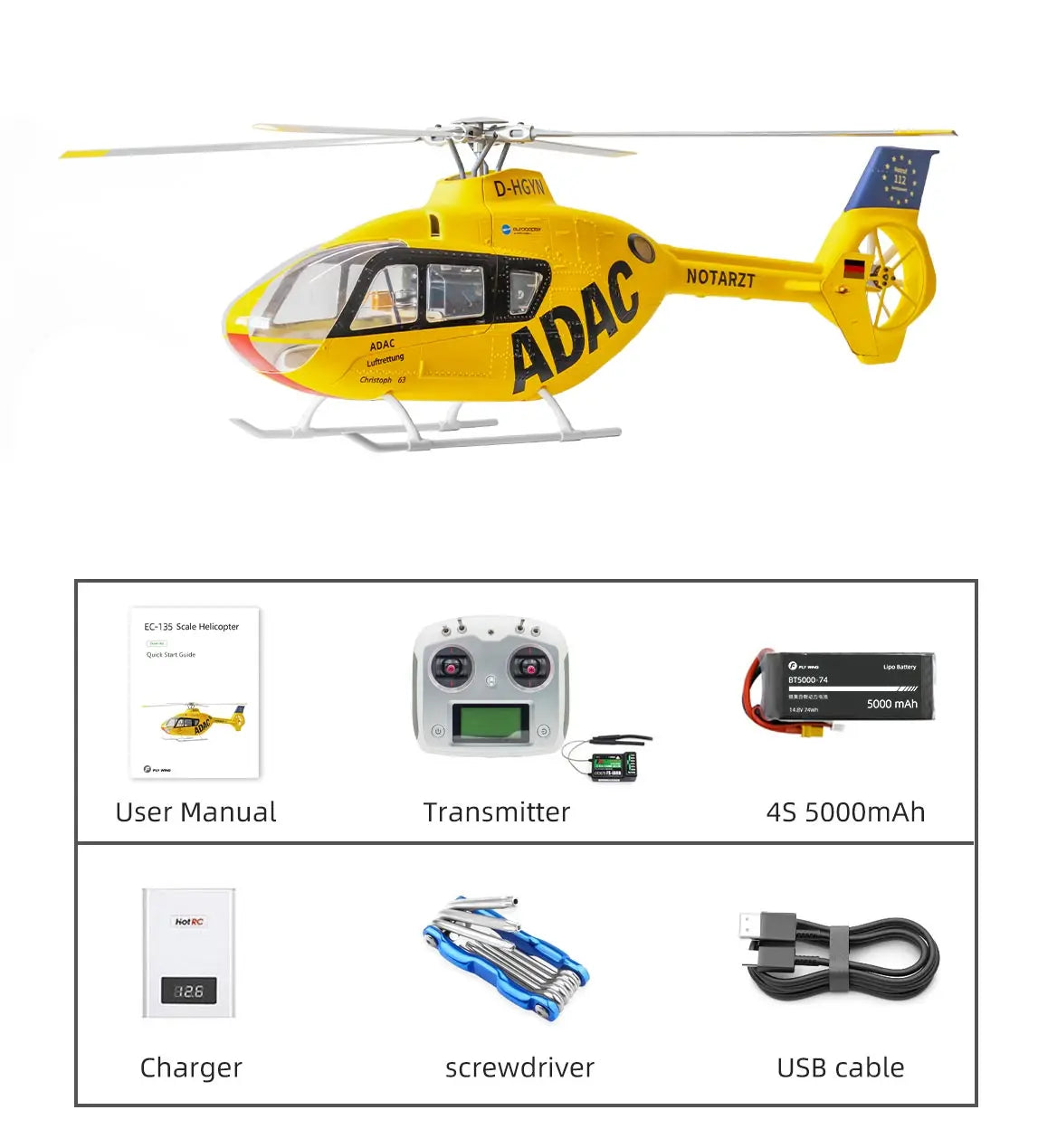 FLYWING EC135 ACE RC Helicopter