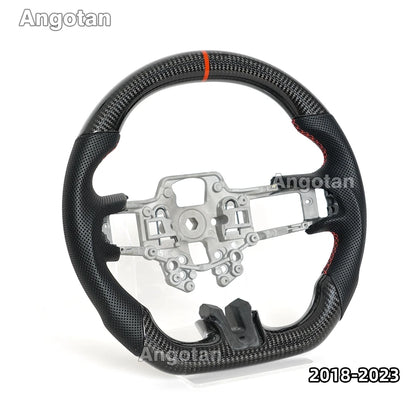 LED Carbon Fiber Steering Wheel for Ford Mustang 2015-2023
