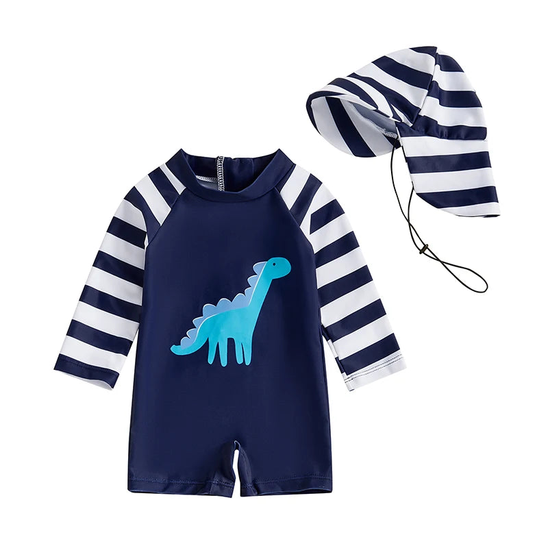 1Pc Funny Dino Onesie 0-2T