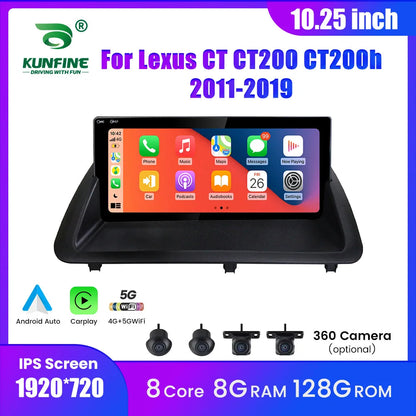 10.25” Navigation Multimedia Player Carplay For Lexus 2011-2019