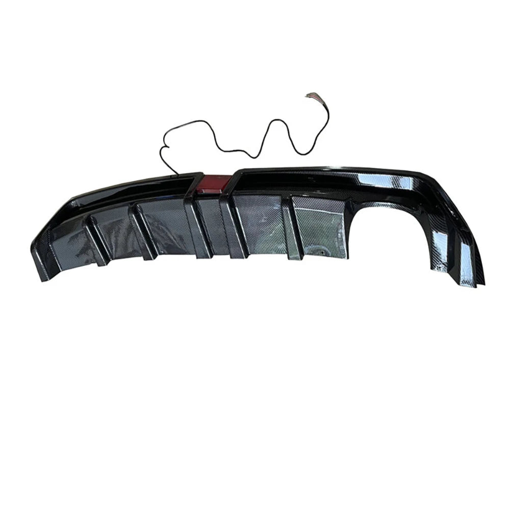 Rear Bumper Diffuser w/LED For 06-11 Honda Civic