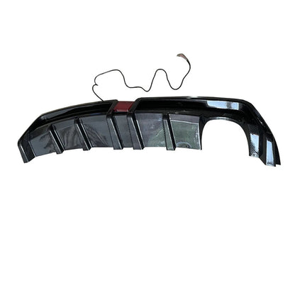 Rear Bumper Diffuser w/LED For 06-11 Honda Civic