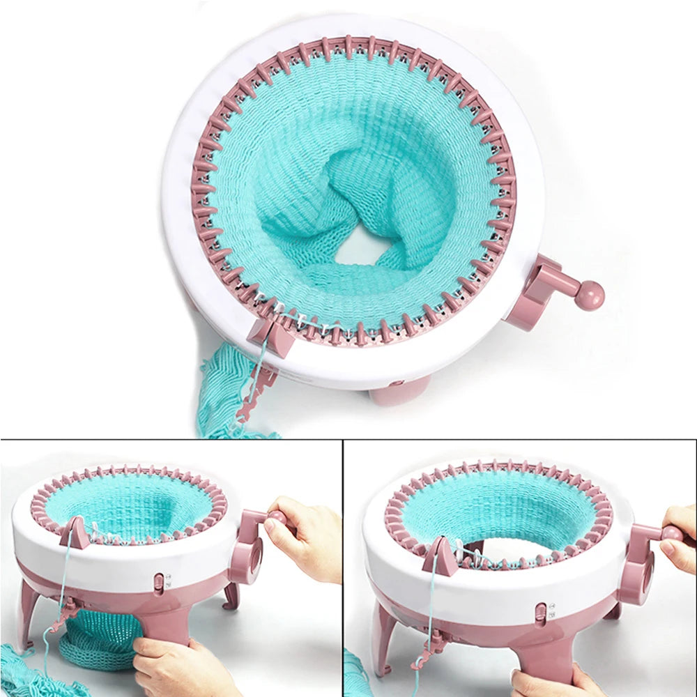 Crochet Machine w/ 48 Needles & Row Counter