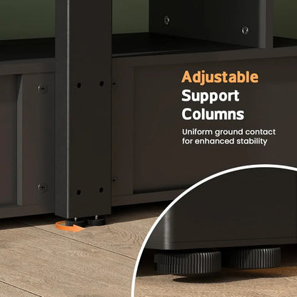 LED TV-Stand with Mount 75 inch