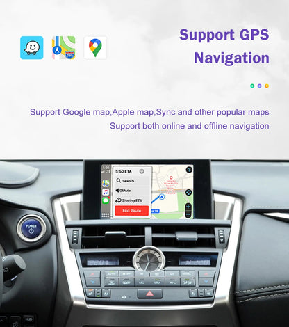 Wireless CarPlay Android Auto for Lexus 2014-2019