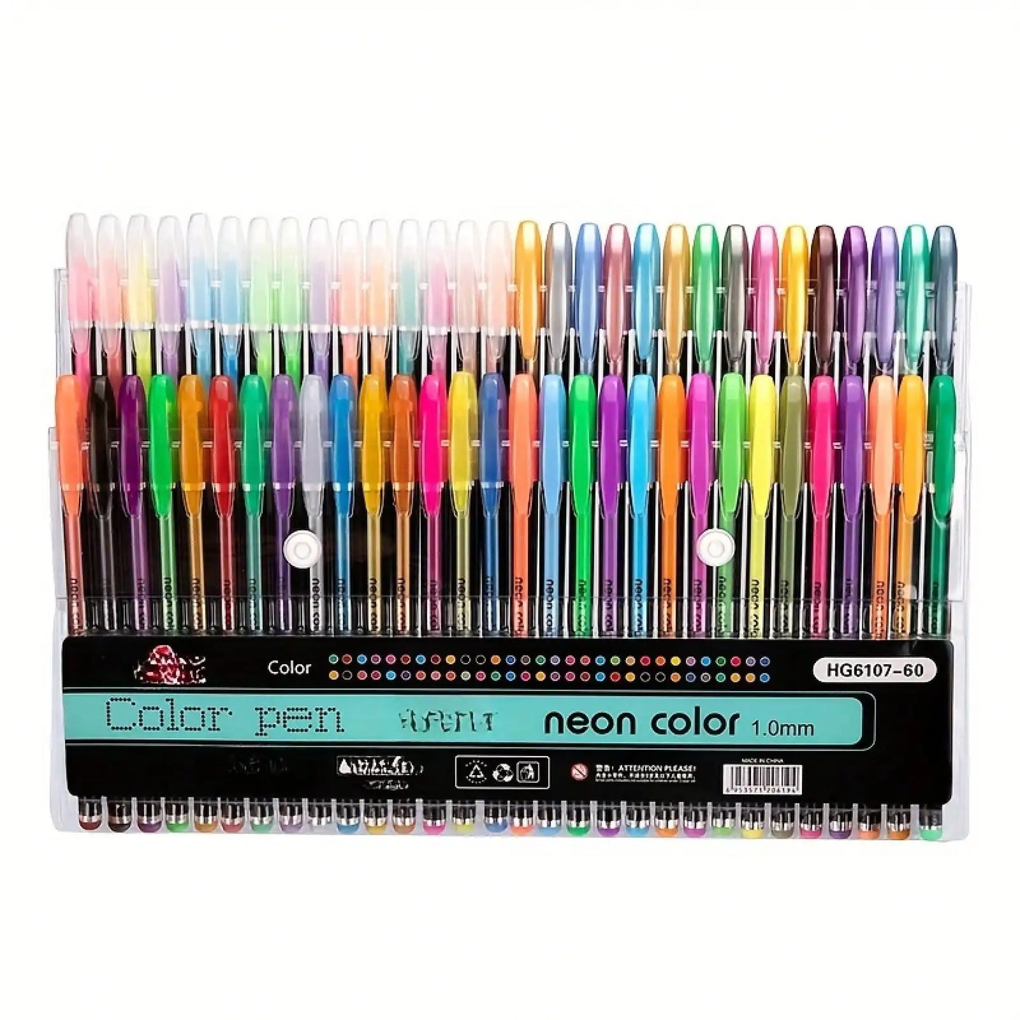 Sparkle Gel Pen Set with Fine Tip 48-Colors