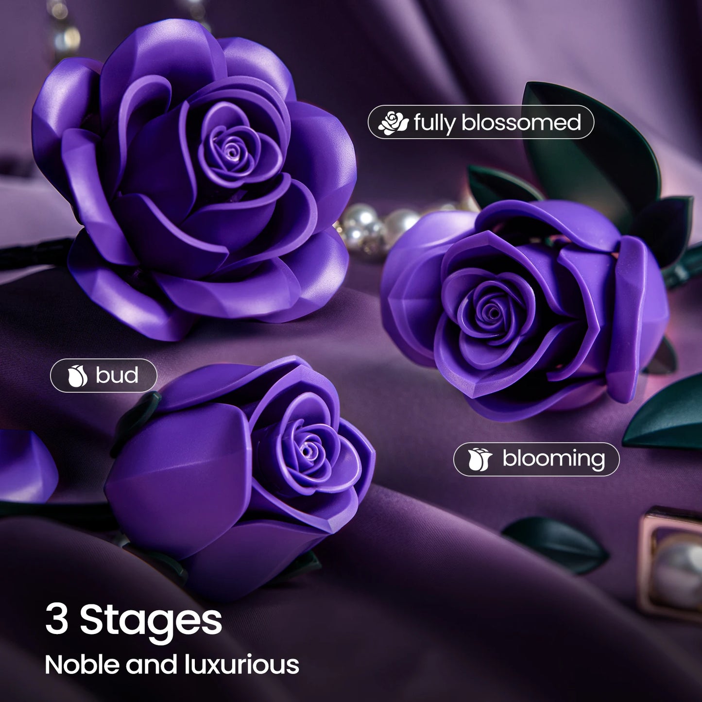 Roses Bouquet Building Set