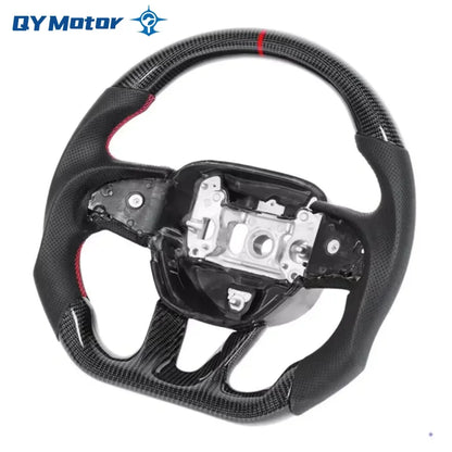 LED Carbon Fiber Steering Wheel For Dodge 2015-2020 Jeep 2014-2020