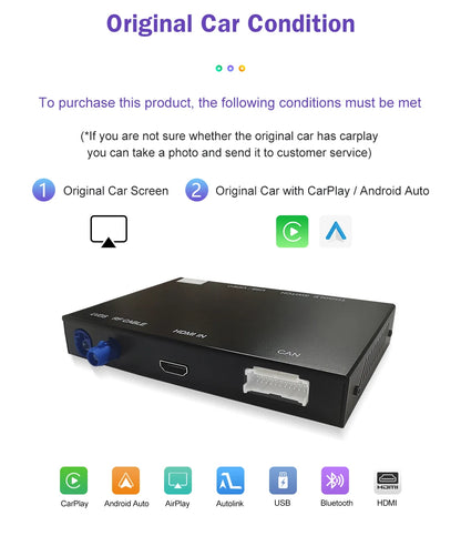 Wireless CarPlay Android Auto for Lexus 2014-2019