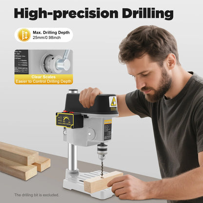 Mini 340W Powerful Bench Drill Press
