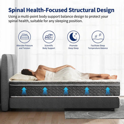 12” Medium Full Hybrid Mattress