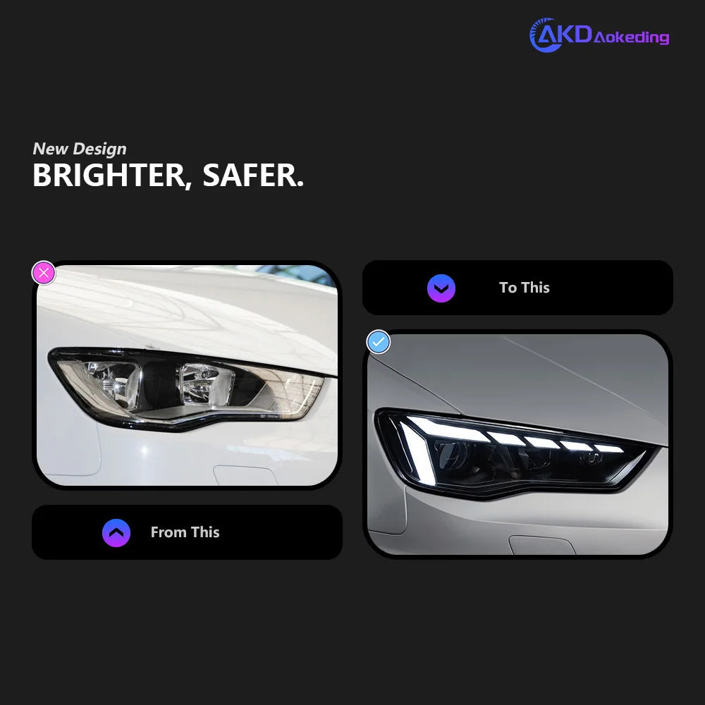 AKD Angel Eye Projector Lens for Audi A3 2013-2015