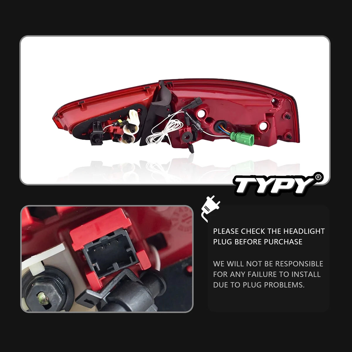 LED Tail Lights For Audi A5 2008-2016