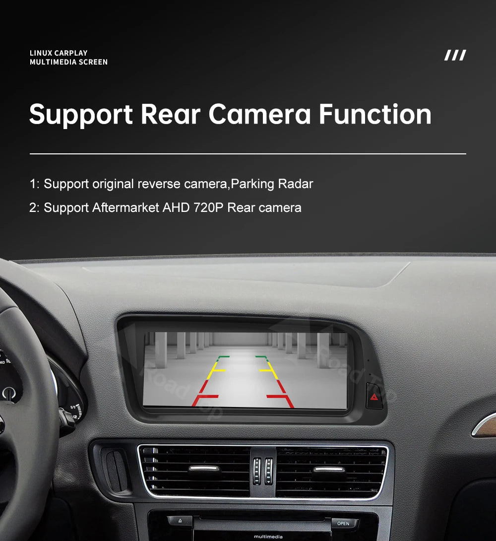 12.3' Wireless CarPlay For Audi A4 2009-20012