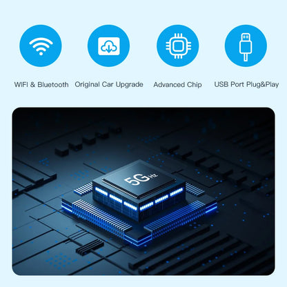 CarPlay Android Auto Interface Adapter For Audi A4 B8 A5 Q5 2009-2016