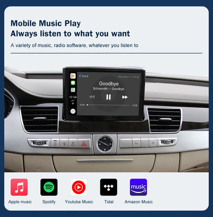 Wireless CarPlay Android Auto Interface for Audi A8 2012-2018,