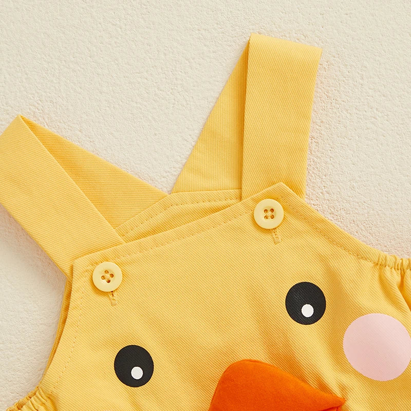 1Pc Duck Overalls 9M-4T