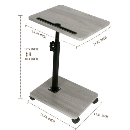 Rolling Bedside Table