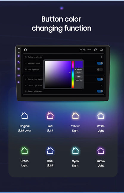CarPlay Android Auto radio For Audi TT MK2 8J 2006-2014