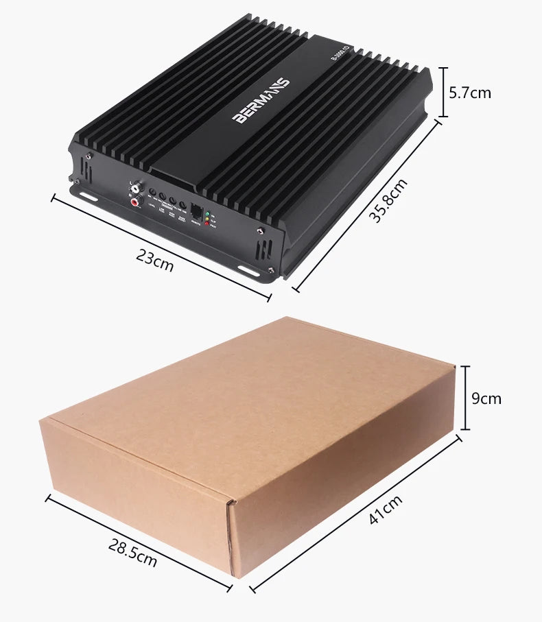Amplifier Max 4000W Single Way Woofer