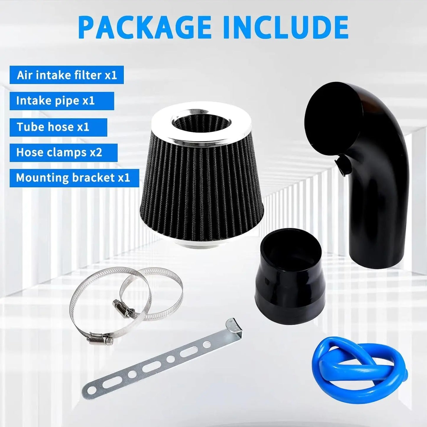 1 3" Cold Air Intake  Induction Pipe Kit