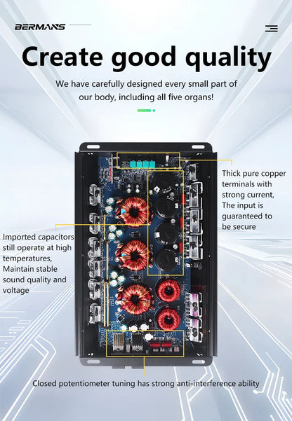 Amplifier Max 4000W Single Way Woofer