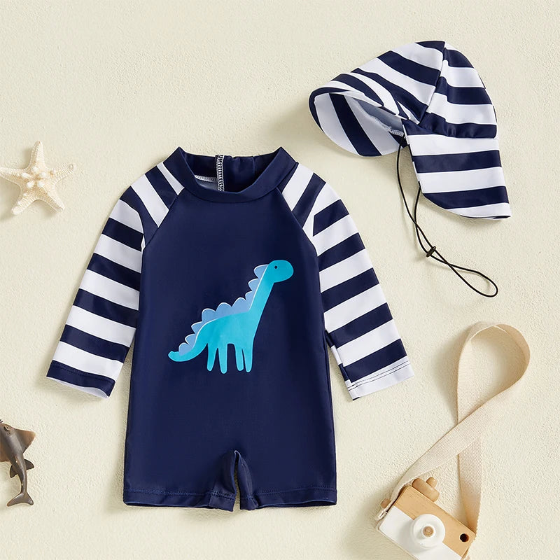 1Pc Funny Dino Onesie 0-2T
