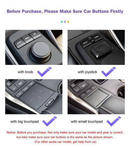 Wireless CarPlay Android Auto for Lexus 2014-2019