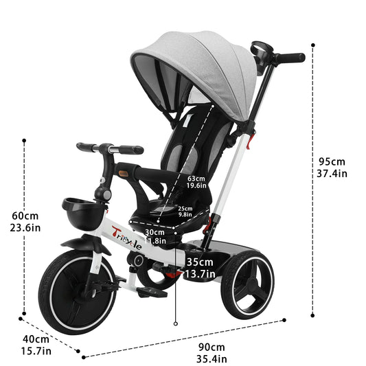 5-in-1, Adjustable Tricycle Stroller