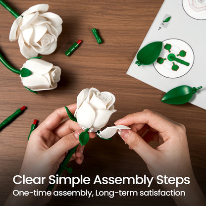 Roses Bouquet Building Set