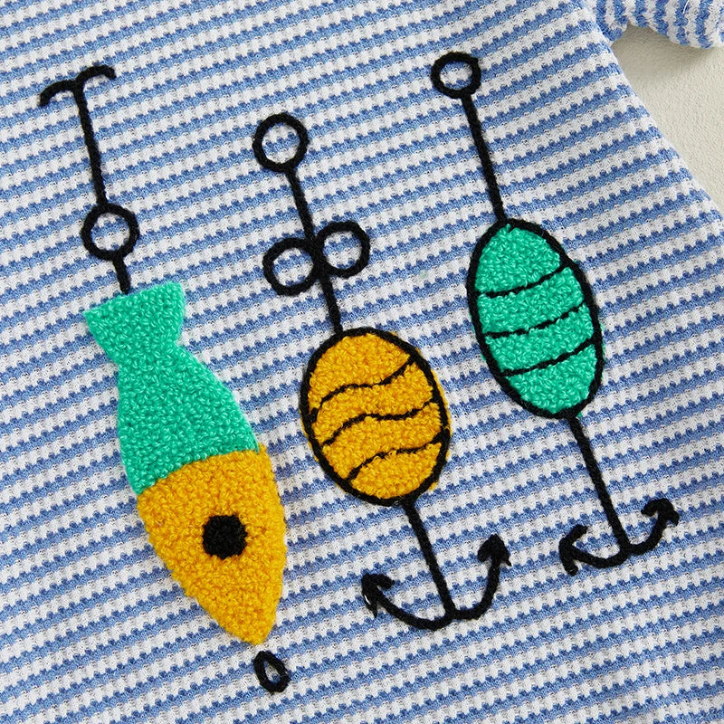 1Pc Fish Onesie 3-18m