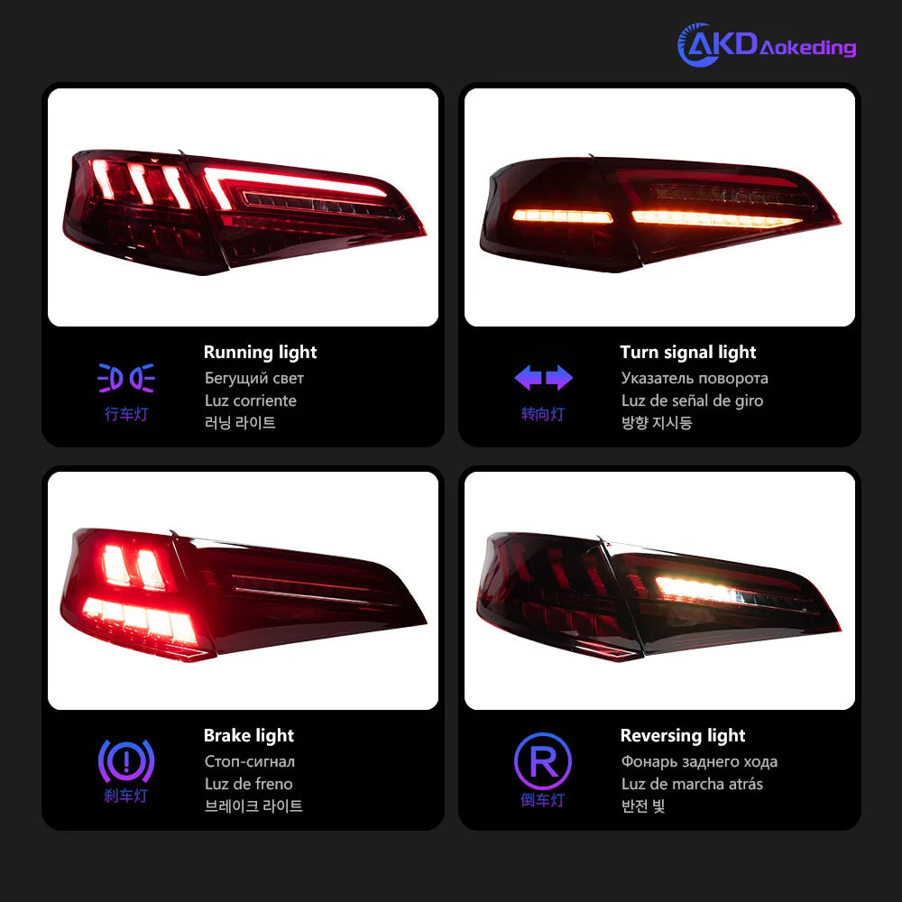 AKD LED Tail Light for Audi A3 2013-2019