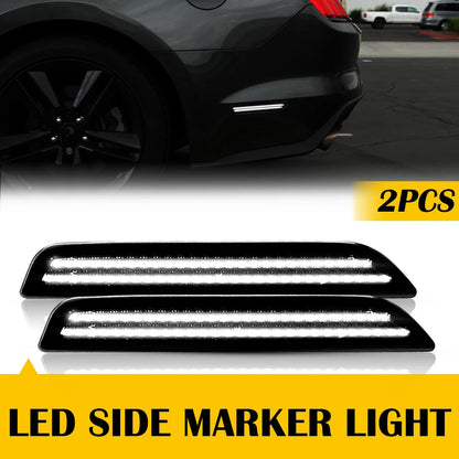 LED Side Marker Lights For Ford Mustang 2010-2014