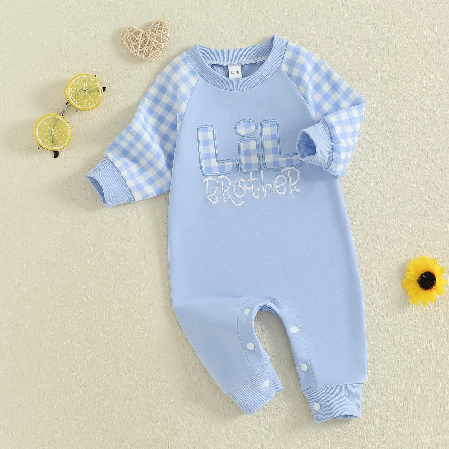 1Pc Lil Brother Onesie 3-24m