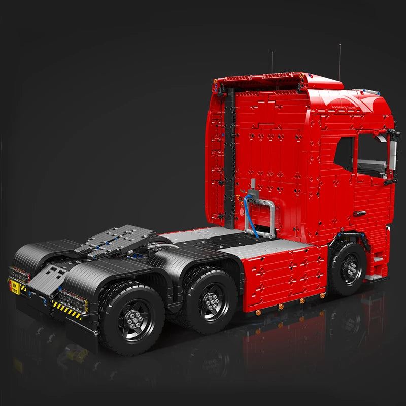 Mould King 19015 Remote Control FH16 Pneumatic Tractor Model Assembly