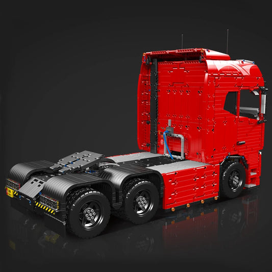 Mould King 19015 Remote Control FH16 Pneumatic Tractor Model Assembly
