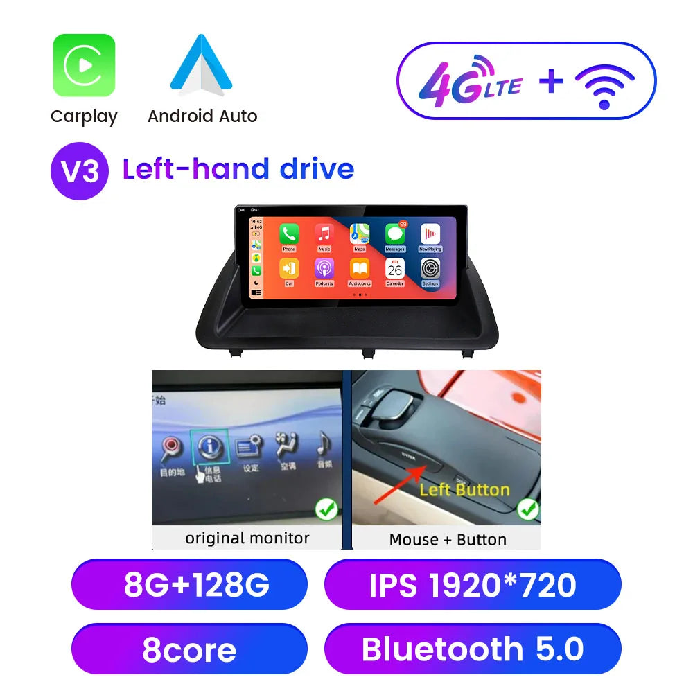 10.25” Navigation Multimedia Player Carplay For Lexus 2011-2019