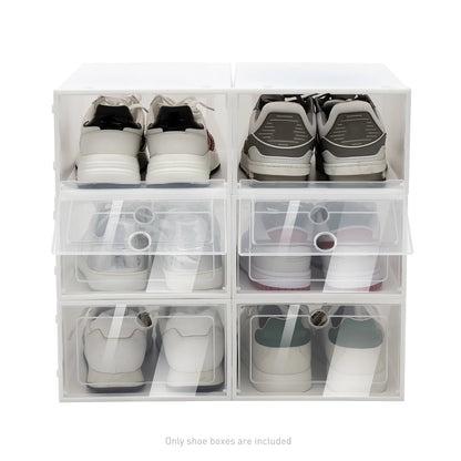 20 Transparent Shoe Boxes