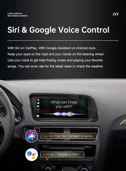 12.3' Wireless CarPlay For Audi A4 2009-20012