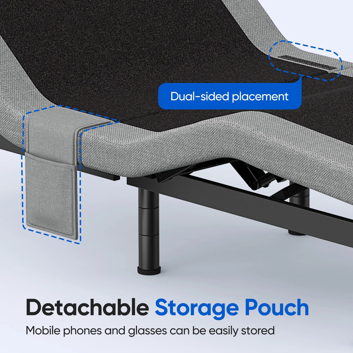 Split King Size Adjustable Bed Base Frame