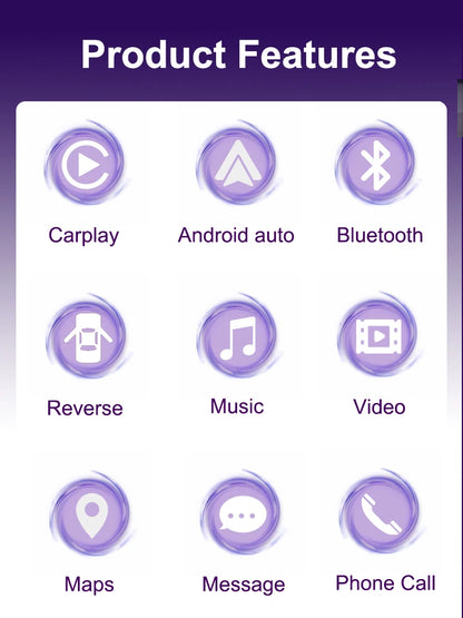 Wireless Carplay Android Auto Touchscreen for BENZ C CALSS W205 GLC 2015 - 2018