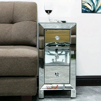 Mirrored Nightstand