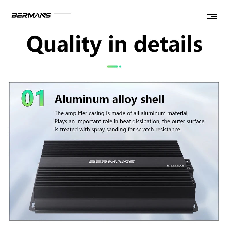 Amplifier Max 4000W Single Way Woofer
