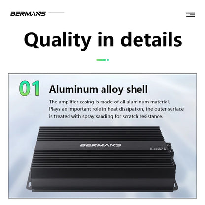 Amplifier Max 4000W Single Way Woofer